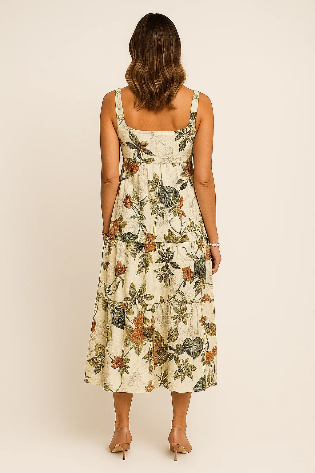Flora Long Dress – Summer Floral Elegance
