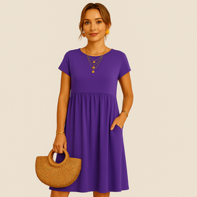 Alice Linen Mini Dress – Effortless Everyday Elegance