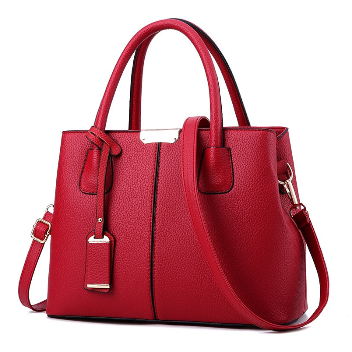 Cintia Genuine Leather Bag – Timeless Elegance
