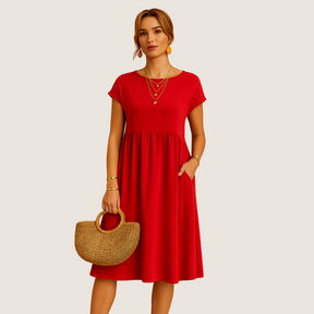 Alice Linen Mini Dress – Effortless Everyday Elegance