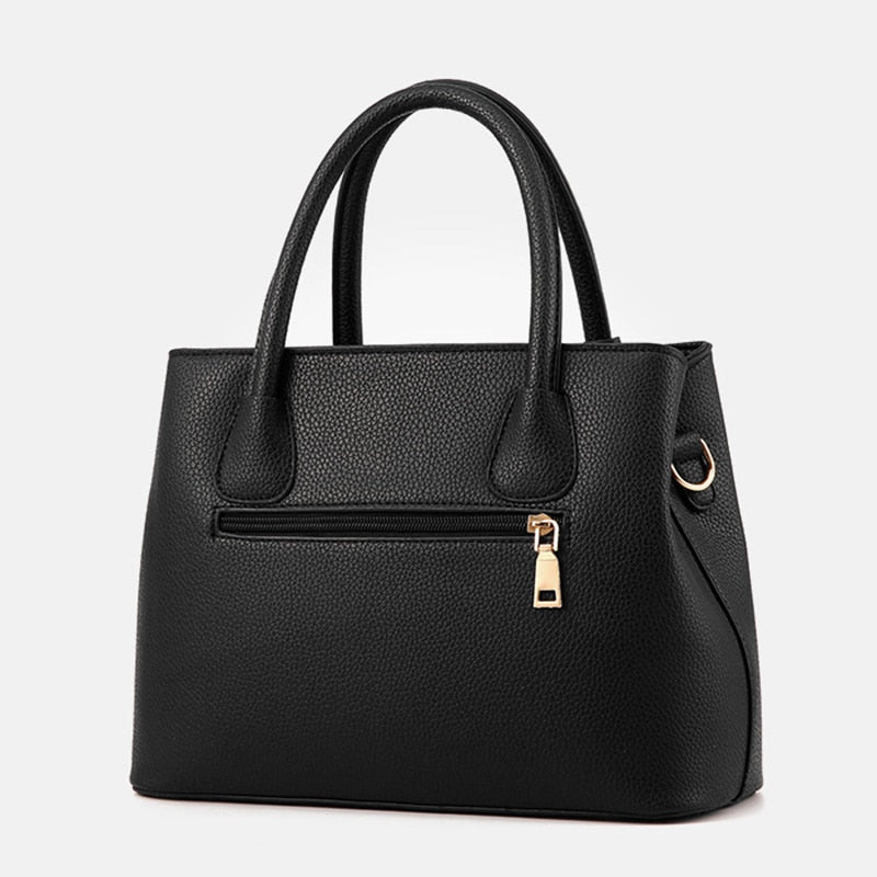 Cintia Genuine Leather Bag – Timeless Elegance