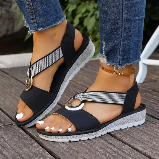 Luna Coastal Sandals | Ergonomic Comfort, Natural Style