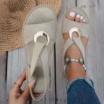 Luna Coastal Sandals | Ergonomic Comfort, Natural Style