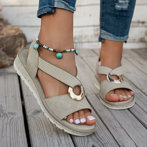 Luna Coastal Sandals | Ergonomic Comfort, Natural Style