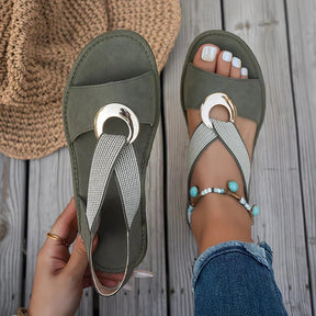 Luna Coastal Sandals | Ergonomic Comfort, Natural Style