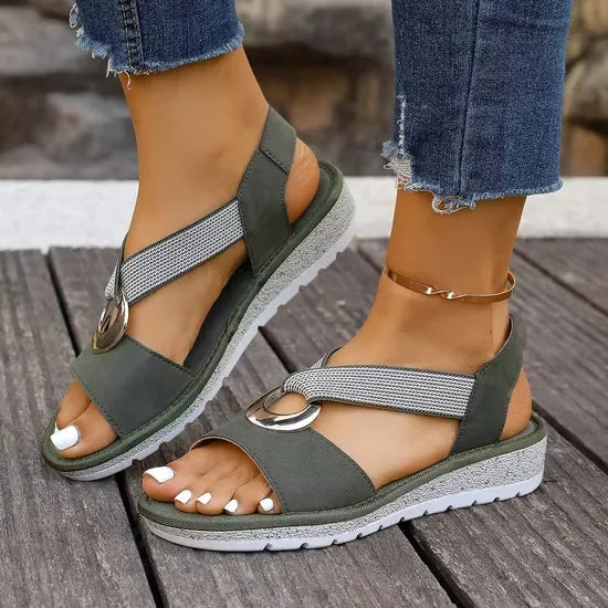 Luna Coastal Sandals | Ergonomic Comfort, Natural Style