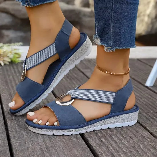Luna Coastal Sandals | Ergonomic Comfort, Natural Style