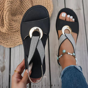Luna Coastal Sandals | Ergonomic Comfort, Natural Style