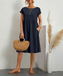 Alice Linen Mini Dress – Effortless Everyday Elegance