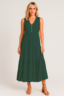 Robe Longue Maia – Élégance et Polyvalence
